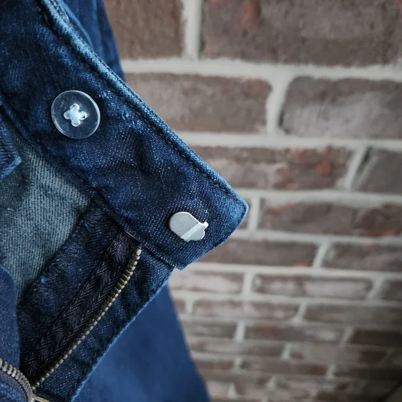 Banana Republic Trouser Style Jeans Women's Size 6 Dark Blue - Picture 6 of 8